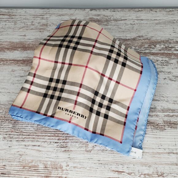 Burberry London Silk Scarf 34" - Picture 2 of 5